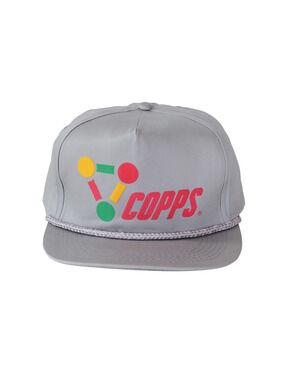 VTG 90s Copps Food Center Trucker Hat Rope Farm Hunting Utility Outdoor Dad Cap